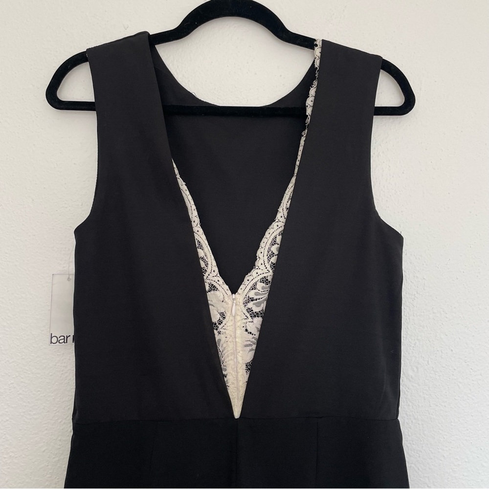 NWT Bar III Black Low-Back Romper Size XL - Picture 5 of 8